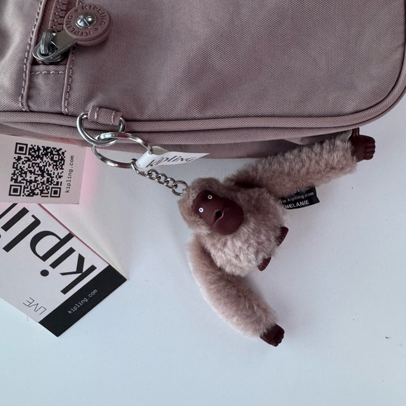 NWOT Kipling Dusty Taupe Messenger Bag - Picture 3 of 10